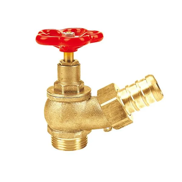 Fire Hose Reel Landing Valve With Adapter Brass